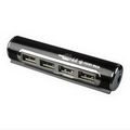 Cylinder 4 Port 2.0 USB Hub